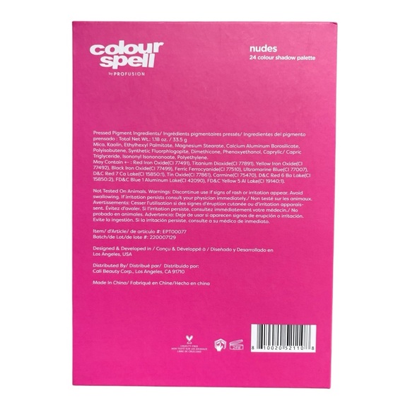 Nudes Eyeshadow Palette - Pink and Brown - Picture 3 of 3